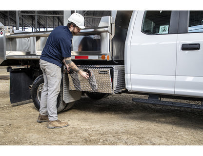 Buyers Products 36-in x 18-in x 18-in Diamond Tread Aluminum Underbody Truck Box - 1705105