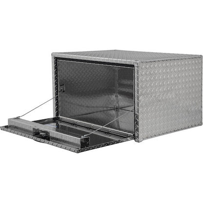 Buyers Products 30-in x 18-in x 24-in Diamond Tread Aluminum Underbody Truck Box - 1705116