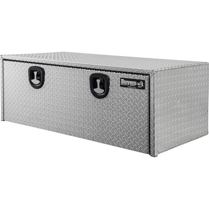 Buyers Products 48-in x 18-in x 24-in Diamond Tread Aluminum Underbody Truck Box - 1705120