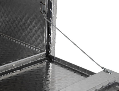 Buyers Products 48-in x 18-in x 24-in Diamond Tread Aluminum Underbody Truck Box - 1705120