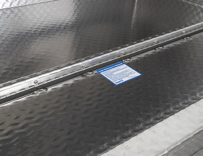Buyers Products 60-in x 18-in x 24-in Diamond Tread Aluminum Underbody Truck Box - 1705125