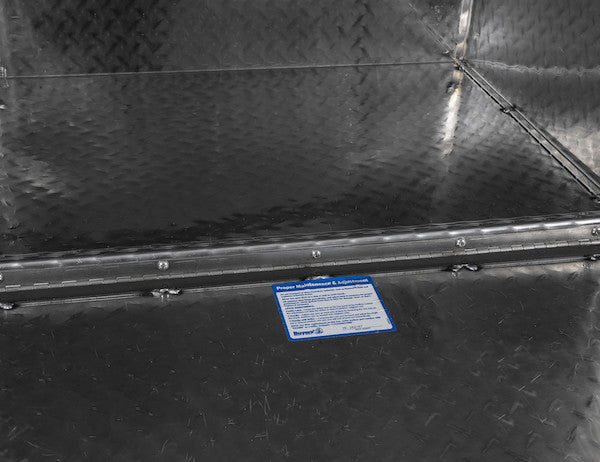 Buyers Products 24x24x30-in Diamond Tread Aluminum Underbody Truck Box - 1705133
