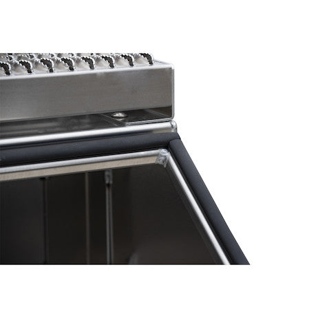 Buyers Products 24x28x24-in Heavy Duty Diamond Tread Aluminum Step Box - 1705182