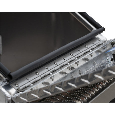 Buyers Products 24x28x24-in Heavy Duty Diamond Tread Aluminum Step Box - 1705182