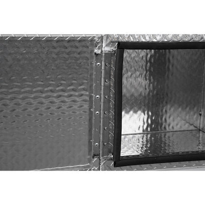 Buyers Products 24-in x 18-in x 18-in Diamond Tread Aluminum Underbody Truck Box - Single Barn Door - 1705200