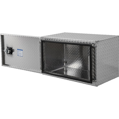 Buyers Products 30-in x 18-in x 18-in Diamond Tread Aluminum Underbody Truck Box - Single Barn Door - 1705203