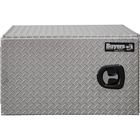 Buyers Products 30-in x 18-in x 18-in Diamond Tread Aluminum Underbody Truck Box - Single Barn Door - 1705203