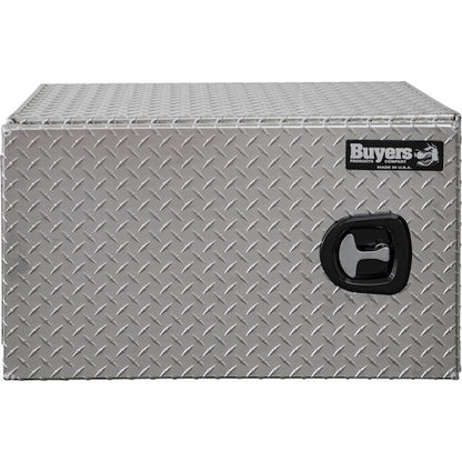 Buyers Products 30-in x 18-in x 18-in Diamond Tread Aluminum Underbody Truck Box - Single Barn Door - 1705203