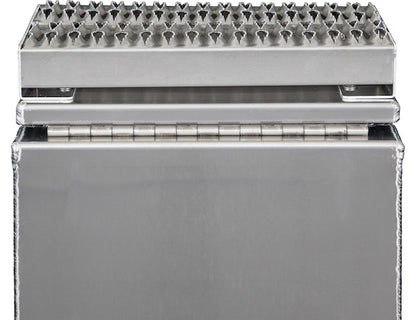 Buyers Products Heavy Duty Smooth Aluminum Wideopen Step Boxes for Semi Trucks - 18-In Width - 1705281