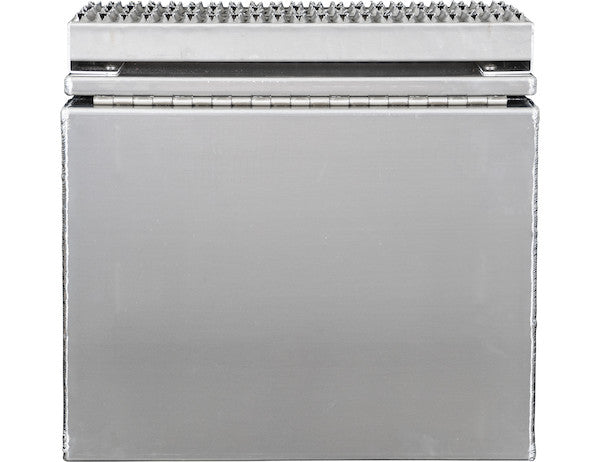 Buyers Products Heavy Duty Smooth Aluminum Wideopen Step Boxes for Semi Trucks - 24-In Width - 1705282