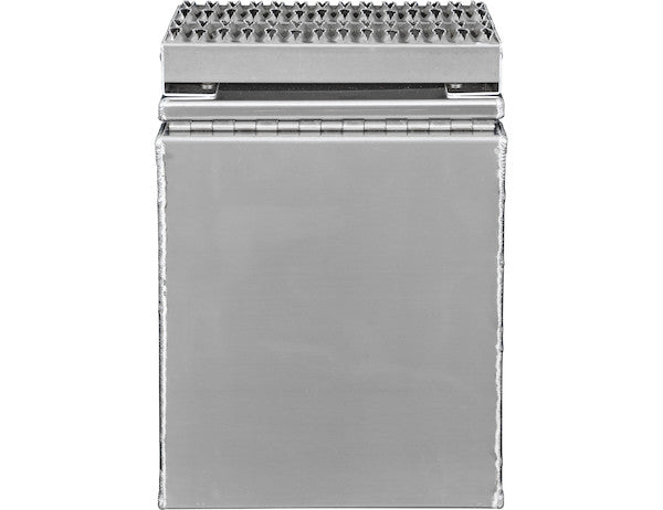 Buyers Products Heavy Duty Smooth Aluminum Wideopen Step Boxes for Semi Trucks - 16-In Width - 1705285