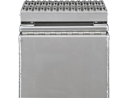 Buyers Products Heavy Duty Smooth Aluminum Wideopen Step Boxes for Semi Trucks - 16-In Width - 1705285