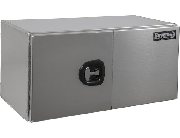 Buyers Products 36-in x 24-in x 24-in Pro Series Smooth Aluminum Underbody Truck Box - Double Barn Door - 1705435