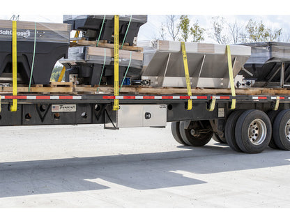 Buyers Products 30-in x 18-in x 18-in Pro Series Smooth Aluminum Underbody Truck Box - Double Barn Door - 1705403