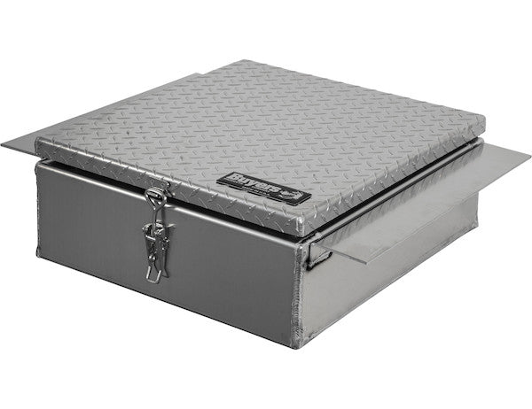 Buyers Products 9x24x22-in Diamond Tread Aluminum In-Frame Truck Tool Box - 1705384
