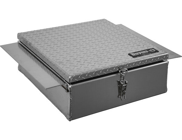 Buyers Products 9x24x22-in Diamond Tread Aluminum In-Frame Truck Tool Box - 1705384