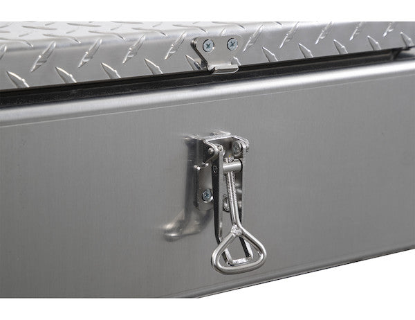 Buyers Products 9x24x22-in Diamond Tread Aluminum In-Frame Truck Tool Box - 1705384