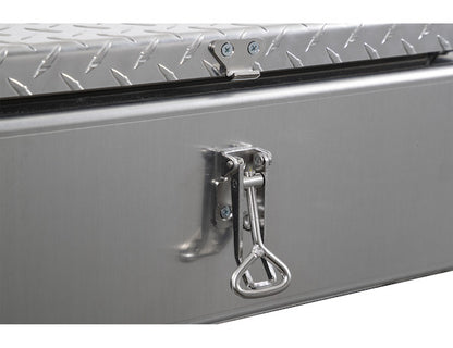 Buyers Products 9x24x22-in Diamond Tread Aluminum In-Frame Truck Tool Box - 1705384