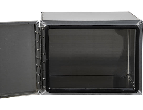 Buyers Products 24-in x 18-in x 18-in Pro Series Smooth Aluminum Underbody Truck Box - Single Barn Door - 1705401