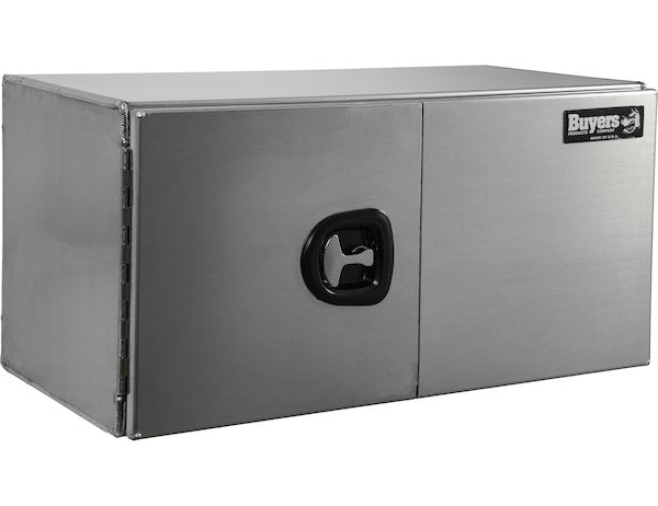 Buyers Products 30-in x 18-in x 18-in Pro Series Smooth Aluminum Underbody Truck Box - Double Barn Door - 1705403