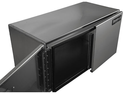 Buyers Products 24x24x30-in Pro Series Smooth Aluminum Underbody Truck Box - Double Barn Door, 3-Point Compression Latch - 1705433