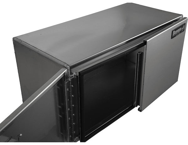 Buyers Products 18x24x60-in Pro Series Smooth Aluminum Underbody Truck Box - Double Barn Door, 3-Point Compression Latch - 1705430