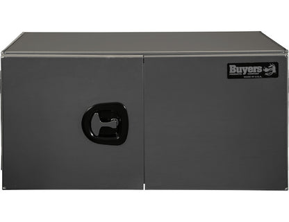 Buyers Products 30-in x 18-in x 18-in Pro Series Smooth Aluminum Underbody Truck Box - Double Barn Door - 1705403