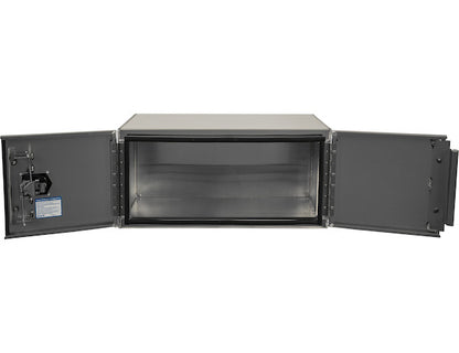 Buyers Products 36-in x 18-in x 18-in Pro Series Smooth Aluminum Underbody Truck Box - Double Barn Door - 1705405