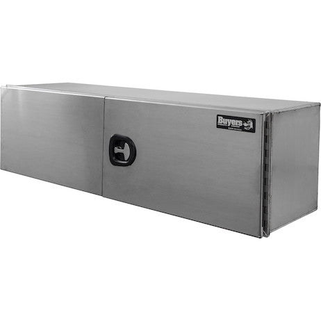 Buyers Products 60-in x 18-in x 18-in Pro Series Smooth Aluminum Underbody Truck Box - Double Barn Door - 1705415