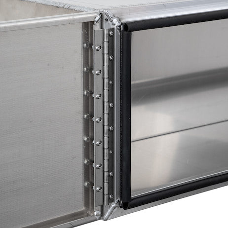 Buyers Products 60-in x 18-in x 18-in Pro Series Smooth Aluminum Underbody Truck Box - Double Barn Door - 1705415