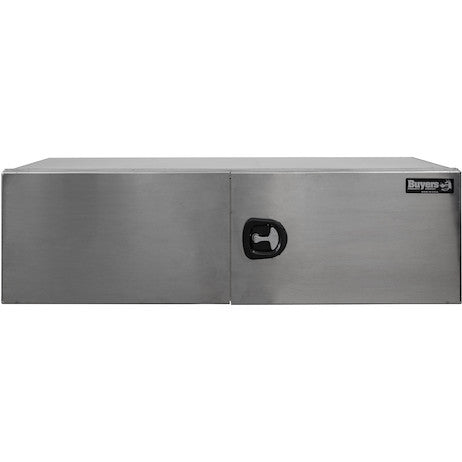 Buyers Products 60-in x 18-in x 18-in Pro Series Smooth Aluminum Underbody Truck Box - Double Barn Door - 1705415