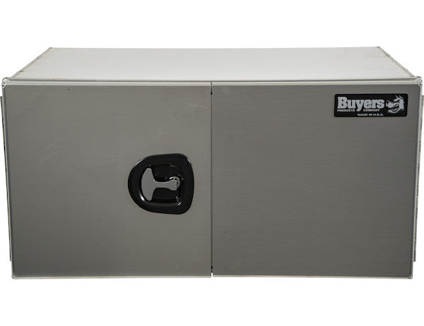 Buyers Products 18x24x60-in Pro Series Smooth Aluminum Underbody Truck Box - Double Barn Door, 3-Point Compression Latch - 1705430