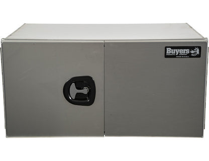 Buyers Products 36-in x 18-in x 24-in Pro Series Smooth Aluminum Underbody Truck Box - Double Barn Door - 1705420
