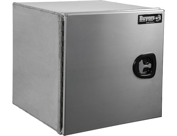 Buyers Products 24-in x 24-in x 24-in Pro Series Smooth Aluminum Underbody Truck Box - Single Barn Door - 1705431