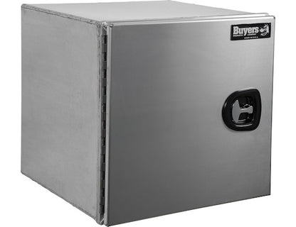 Buyers Products 24-in x 24-in x 24-in Pro Series Smooth Aluminum Underbody Truck Box - Single Barn Door - 1705431