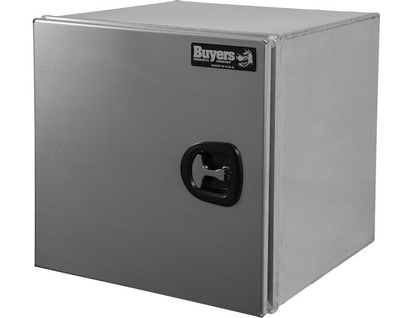 Buyers Products 24-in x 18-in x 18-in Pro Series Smooth Aluminum Underbody Truck Box - Single Barn Door - 1705401