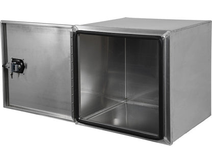 Buyers Products 24-in x 18-in x 18-in Pro Series Smooth Aluminum Underbody Truck Box - Single Barn Door - 1705401