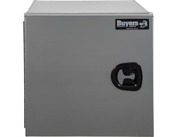 Buyers Products 18x18x18-in Pro Series Smooth Aluminum Underbody Truck Box - Single Barn Door, Compression Latch - 1705395