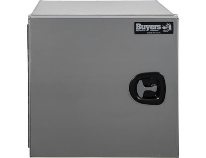 Buyers Products 18x18x18-in Pro Series Smooth Aluminum Underbody Truck Box - Single Barn Door, Compression Latch - 1705395
