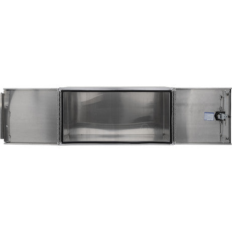 Buyers Products 24x24x48-in Pro Series Smooth Aluminum Underbody Truck Box - Double Barn Door, 3-Point Compression Latch - 1705440