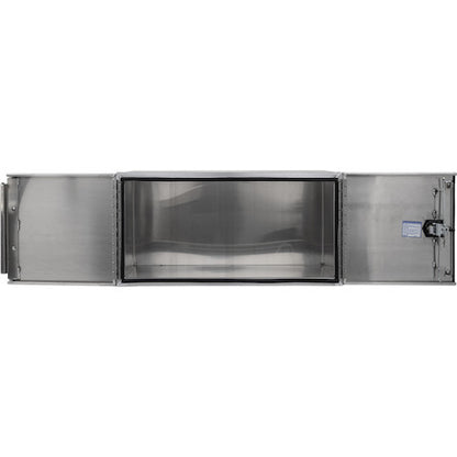 Buyers Products 24x24x48-in Pro Series Smooth Aluminum Underbody Truck Box - Double Barn Door, 3-Point Compression Latch - 1705440