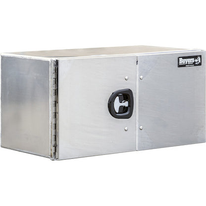 Buyers Products 36-in x 18-in x 18-in Pro Series Smooth Aluminum Barn Door Underbody Truck Tool Series with Stainless Steel Doors - Double Barn Door - 1705510