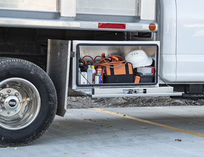 Buyers Products 36-in x 18-in x 18-in Pro Series Smooth Aluminum Underbody Truck Box - 1706405