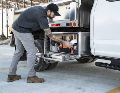 Buyers Products 36-in x 18-in x 18-in Pro Series Smooth Aluminum Underbody Truck Box - 1706405