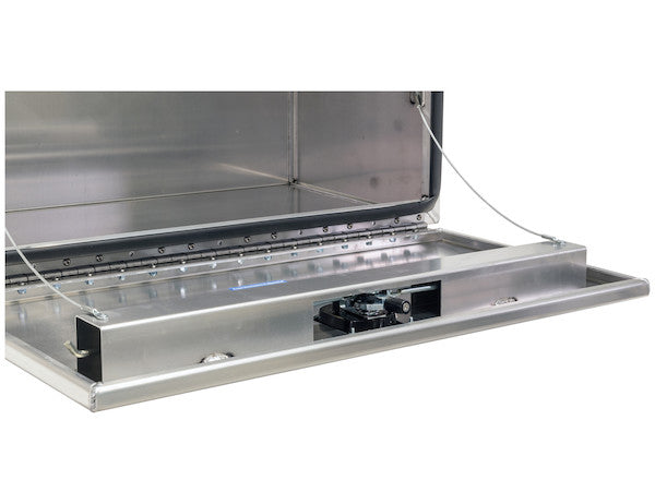 Buyers Products 48-in x 18-in x 18-in Pro Series Smooth Aluminum Underbody Truck Box - 1706410