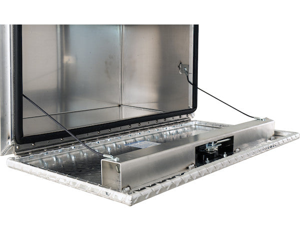 Buyers Products 24-in x 18-in x 18-in Pro Series Smooth Aluminum Underbody Truck Box with Diamond Tread Door - 1706500