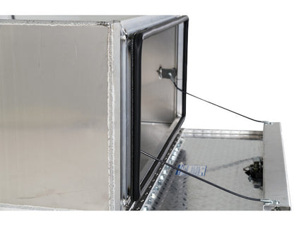 Buyers Products 24-in x 18-in x 18-in Pro Series Smooth Aluminum Underbody Truck Box with Diamond Tread Door - 1706500