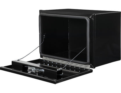 Buyers Products 24-in x 18-in x 18-in Black Pro Series Smooth Aluminum Underbody Truck Box - 1706960