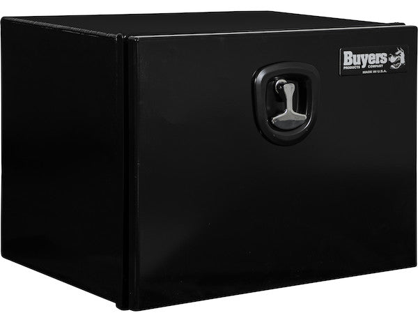 Buyers Products 24-in x 18-in x 18-in Black Pro Series Smooth Aluminum Underbody Truck Box - 1706960