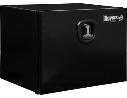 Buyers Products 24-in x 18-in x 18-in Black Pro Series Smooth Aluminum Underbody Truck Box - 1706960